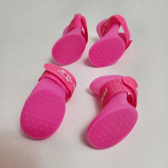 4pcs Dog Shoes, Waterproof Dog Booties, Pet Paw Protector Pet Shoes Small - Picture 3 of 10